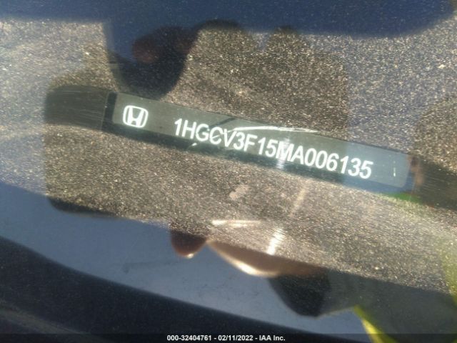 Photo 8 VIN: 1HGCV3F15MA006135 - HONDA ACCORD HYBRID 