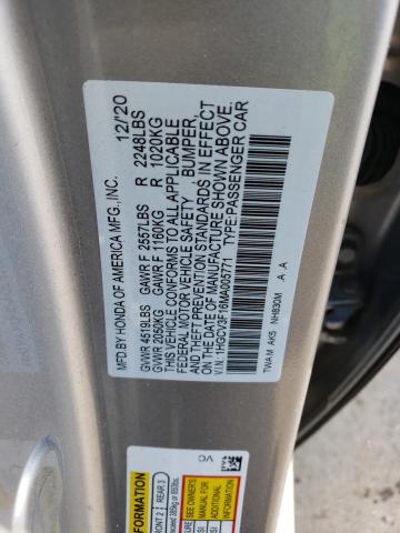 Photo 11 VIN: 1HGCV3F16MA005771 - HONDA ACCORD HYB 