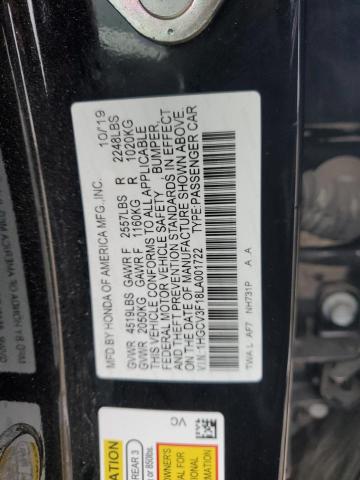 Photo 11 VIN: 1HGCV3F18LA001722 - HONDA ACCORD HYB 