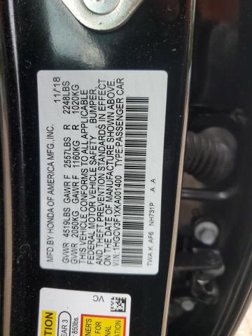 Photo 11 VIN: 1HGCV3F1XKA001400 - HONDA ACCORD HYB 