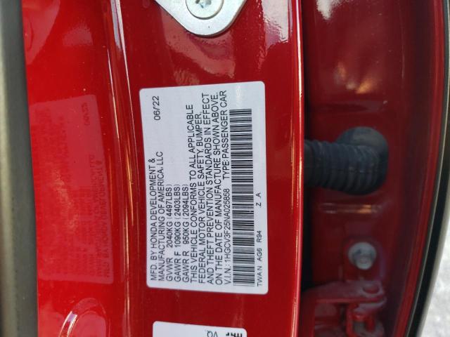 Photo 12 VIN: 1HGCV3F25NA025858 - HONDA ACCORD HYB 