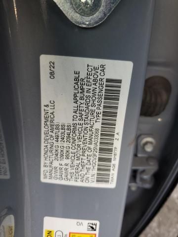 Photo 11 VIN: 1HGCV3F25NA033068 - HONDA ACCORD 