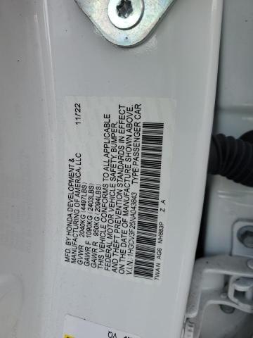 Photo 11 VIN: 1HGCV3F25NA043843 - HONDA ACCORD 