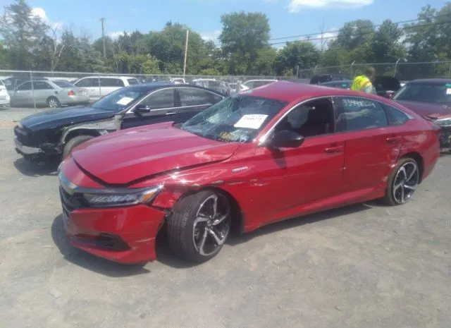 Photo 1 VIN: 1HGCV3F2XNA004469 - HONDA ACCORD HYBRID 