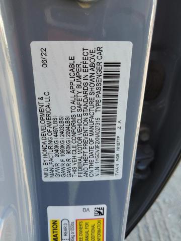 Photo 12 VIN: 1HGCV3F2XNA027315 - HONDA ACCORD 