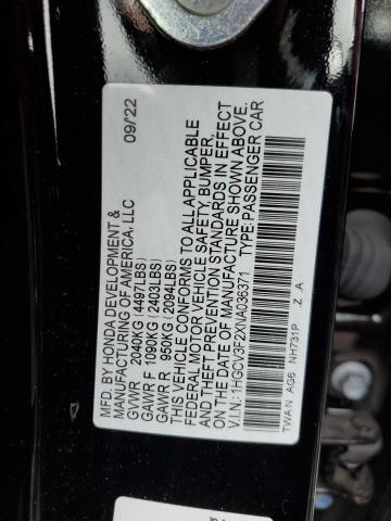 Photo 11 VIN: 1HGCV3F2XNA036371 - HONDA ACCORD 