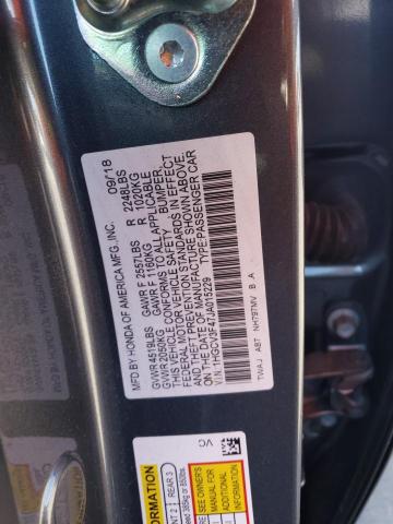 Photo 11 VIN: 1HGCV3F47JA015229 - HONDA ACCORD 