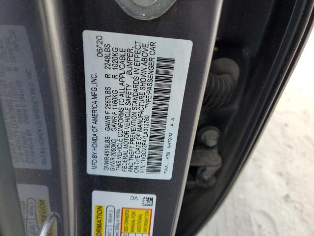 Photo 11 VIN: 1HGCV3F47LA013760 - HONDA ACCORD HYB 