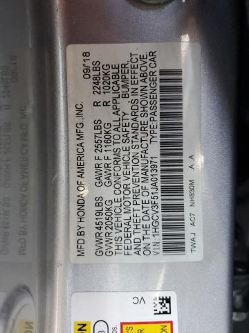 Photo 12 VIN: 1HGCV3F51JA013971 - HONDA ACCORD 