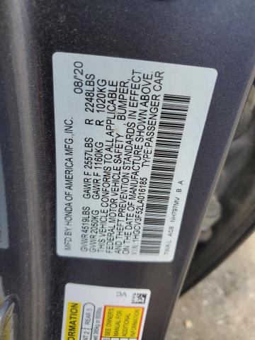 Photo 11 VIN: 1HGCV3F52LA016185 - HONDA ACCORD 