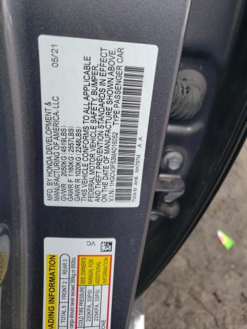 Photo 12 VIN: 1HGCV3F53MA016052 - HONDA ACCORD HYB 