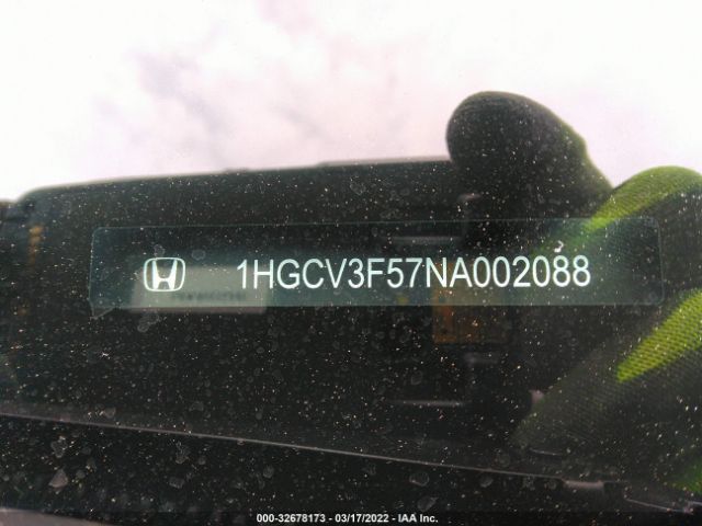 Photo 8 VIN: 1HGCV3F57NA002088 - HONDA ACCORD HYBRID 