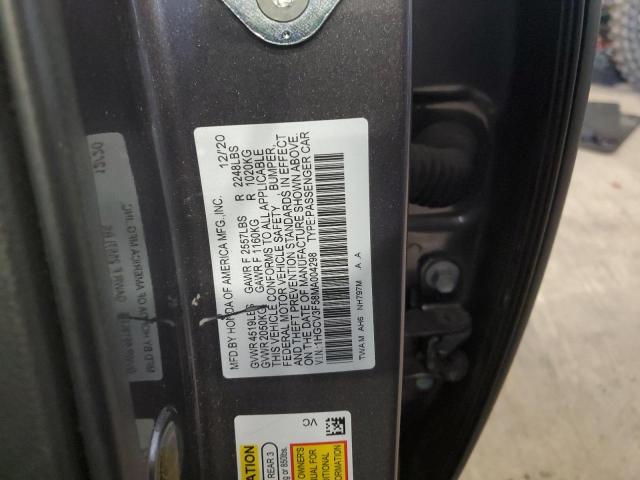 Photo 12 VIN: 1HGCV3F58MA004298 - HONDA ACCORD HYB 