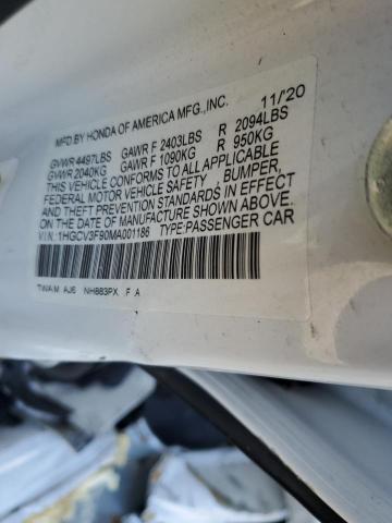 Photo 12 VIN: 1HGCV3F90MA001186 - HONDA ACCORD 