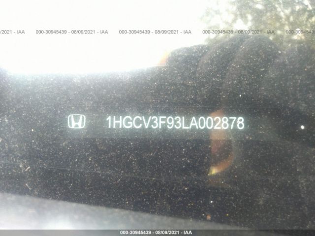 Photo 8 VIN: 1HGCV3F93LA002878 - HONDA ACCORD HYBRID 