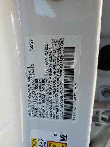 Photo 11 VIN: 1HGCV3F95NA027400 - HONDA ACCORD TOU 