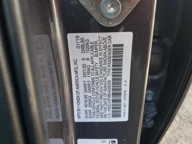 Photo 11 VIN: 1HGCV3F96KA006356 - HONDA ACCORD TOU 