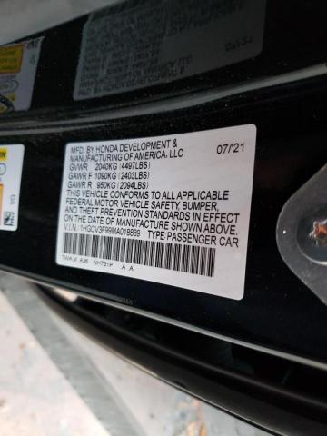 Photo 9 VIN: 1HGCV3F99MA018889 - HONDA ACCORD TOU 