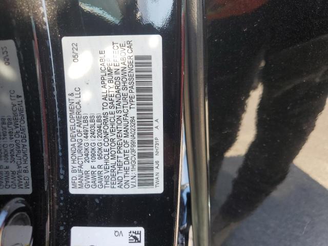 Photo 12 VIN: 1HGCV3F99NA023284 - HONDA ACCORD TOU 