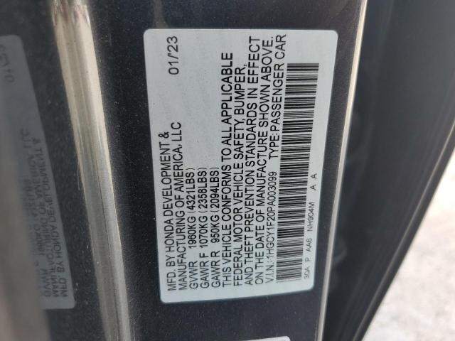 Photo 12 VIN: 1HGCY1F20PA003099 - HONDA ACCORD 