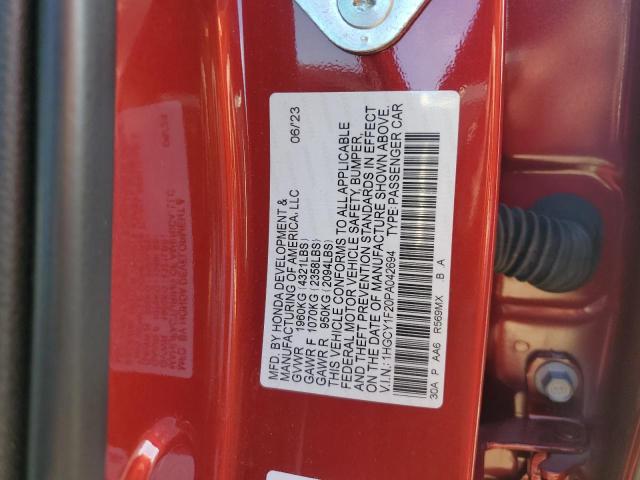 Photo 11 VIN: 1HGCY1F20PA042694 - HONDA ACCORD 