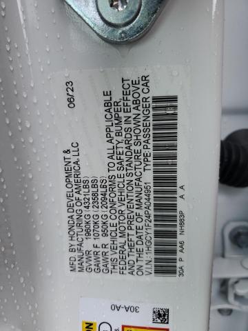 Photo 11 VIN: 1HGCY1F24PA044951 - HONDA ACCORD 