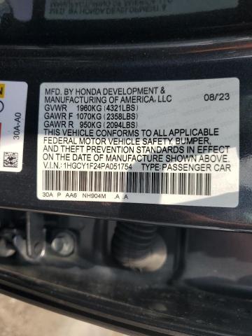 Photo 11 VIN: 1HGCY1F24PA051754 - HONDA ACCORD 