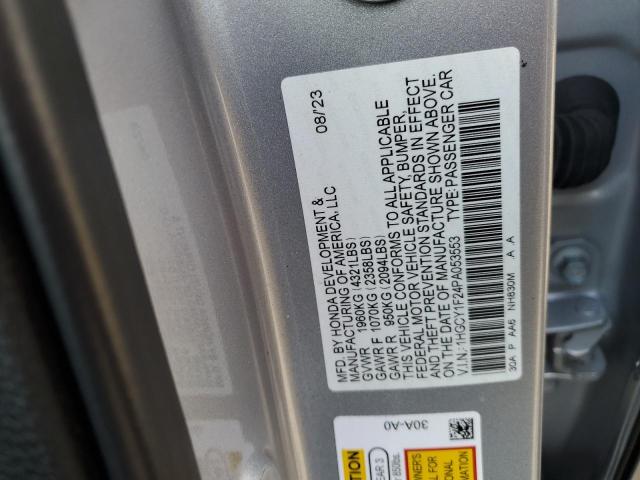 Photo 11 VIN: 1HGCY1F24PA053553 - HONDA ACCORD LX 