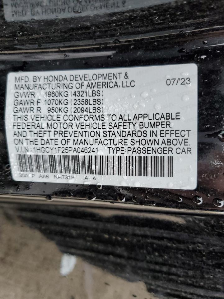 Photo 12 VIN: 1HGCY1F25PA046241 - HONDA ACCORD 