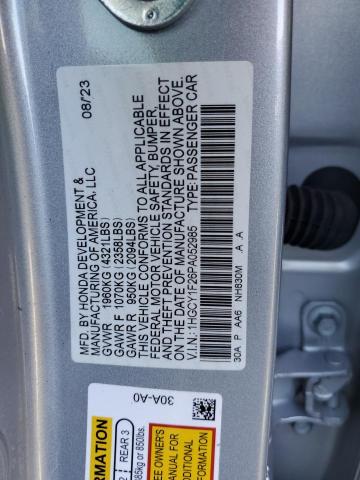 Photo 11 VIN: 1HGCY1F26PA052985 - HONDA ACCORD LX 