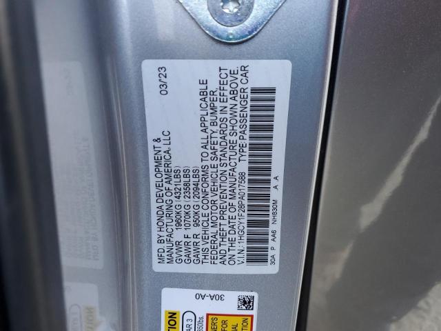 Photo 11 VIN: 1HGCY1F28PA017588 - HONDA ACCORD 