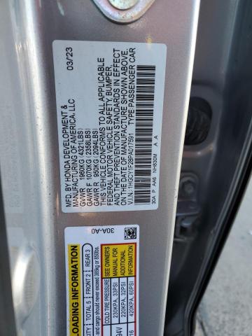 Photo 11 VIN: 1HGCY1F28PA017591 - HONDA ACCORD LX 