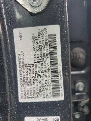 Photo 12 VIN: 1HGCY1F30PA034572 - HONDA ACCORD EX 