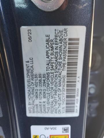 Photo 12 VIN: 1HGCY1F30PA039450 - HONDA ACCORD 