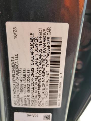 Photo 12 VIN: 1HGCY1F30RA014874 - HONDA ACCORD EX 