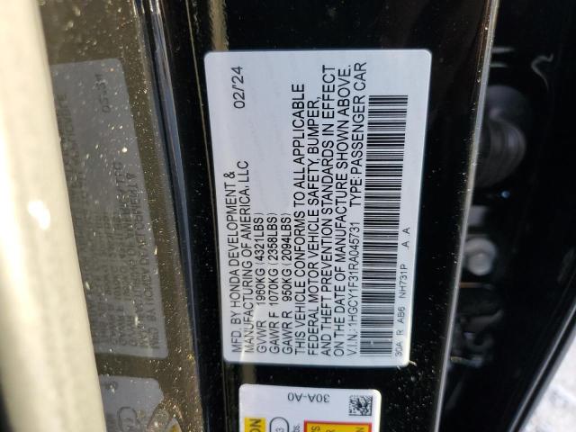 Photo 11 VIN: 1HGCY1F31RA045731 - HONDA ACCORD EX 