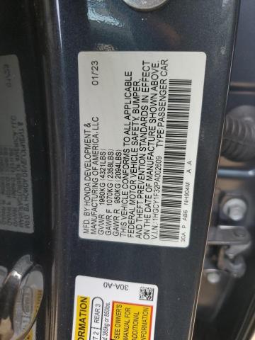 Photo 12 VIN: 1HGCY1F32PA002609 - HONDA ACCORD 