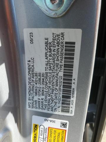 Photo 12 VIN: 1HGCY1F33PA032122 - HONDA ACCORD EX 