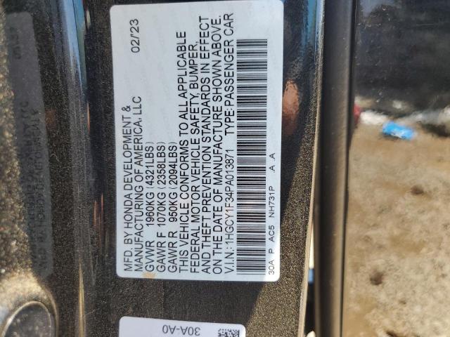 Photo 11 VIN: 1HGCY1F34PA013871 - HONDA ACCORD 