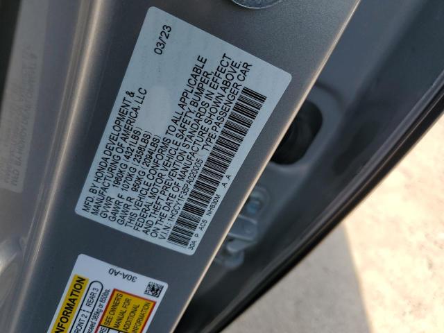 Photo 11 VIN: 1HGCY1F35PA020005 - HONDA ACCORD EX 