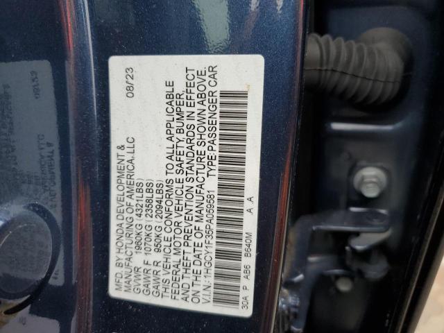 Photo 12 VIN: 1HGCY1F35PA059581 - HONDA ACCORD EX 