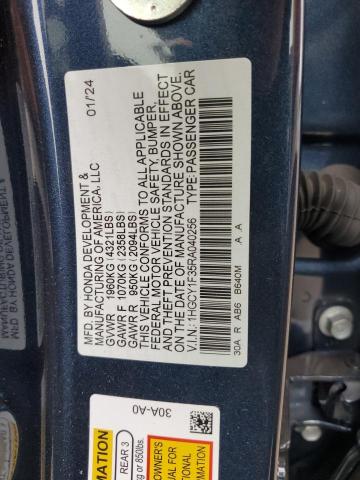 Photo 11 VIN: 1HGCY1F35RA040256 - HONDA ACCORD 