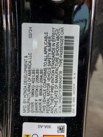 Photo 11 VIN: 1HGCY1F36RA045739 - HONDA ACCORD EX 