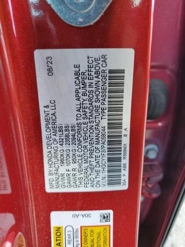 Photo 12 VIN: 1HGCY1F37PA058044 - HONDA ACCORD EX 