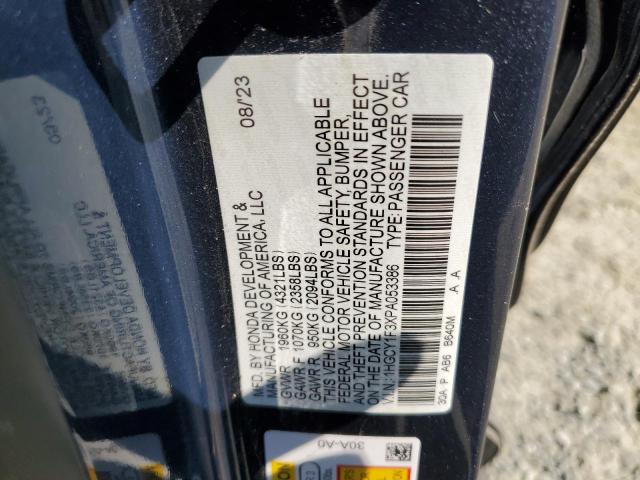 Photo 12 VIN: 1HGCY1F3XPA053386 - HONDA ACCORD EX 