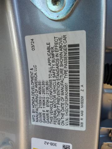 Photo 11 VIN: 1HGCY2F53RA049951 - HONDA ACCORD HYB 