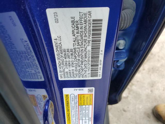 Photo 11 VIN: 1HGCY2F55PA010131 - HONDA ACCORD 