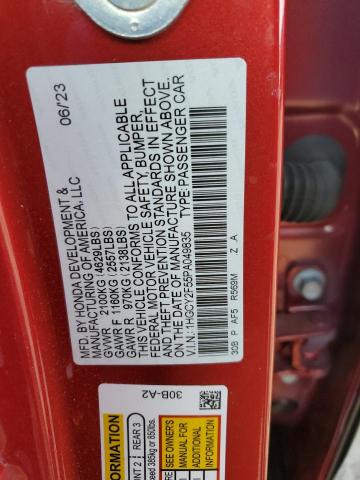 Photo 11 VIN: 1HGCY2F55PA049835 - HONDA ACCORD HYB 