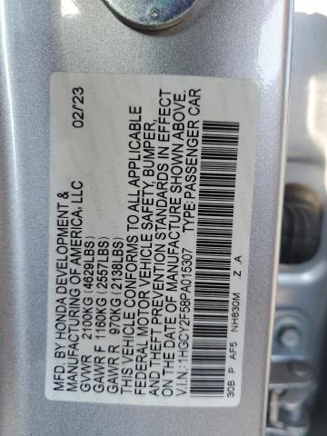 Photo 11 VIN: 1HGCY2F58PA015307 - HONDA ACCORD HYB 