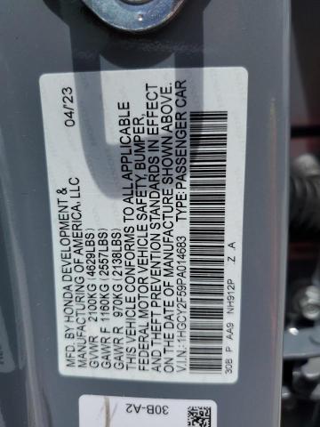 Photo 11 VIN: 1HGCY2F59PA014683 - HONDA ACCORD 